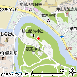島根県松江市殿町449周辺の地図