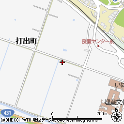 島根県松江市打出町周辺の地図