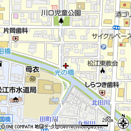 島根県松江市学園1丁目14-5周辺の地図