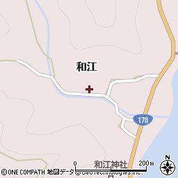 京都府舞鶴市和江517周辺の地図