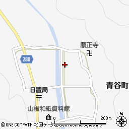 鳥取県鳥取市青谷町山根633周辺の地図