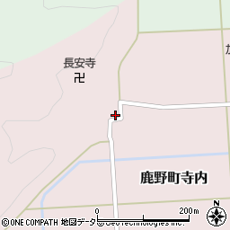 鳥取県鳥取市鹿野町寺内189周辺の地図