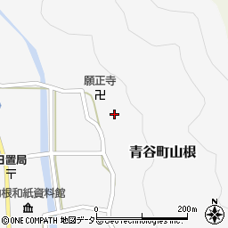 鳥取県鳥取市青谷町山根650周辺の地図