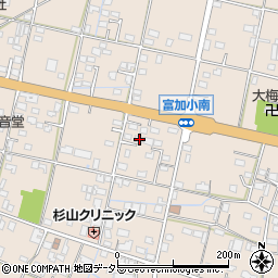岐阜県加茂郡富加町羽生1489-5周辺の地図