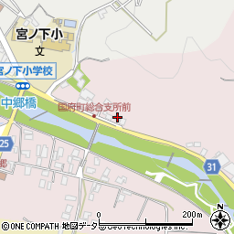 鳥取県鳥取市国府町町屋311周辺の地図