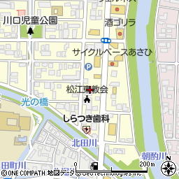 島根県松江市学園1丁目16-12周辺の地図