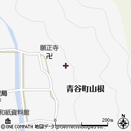 鳥取県鳥取市青谷町山根652周辺の地図
