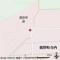 鳥取県鳥取市鹿野町寺内217周辺の地図