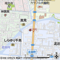 島根県松江市北田町35周辺の地図