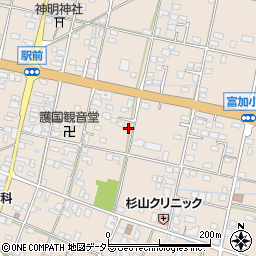 岐阜県加茂郡富加町羽生1477-24周辺の地図