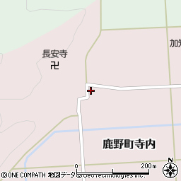 鳥取県鳥取市鹿野町寺内187周辺の地図
