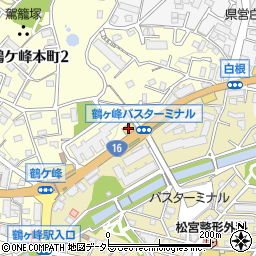 ＡＯＫＩ横浜鶴ヶ峰店周辺の地図
