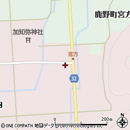 鳥取県鳥取市鹿野町寺内124周辺の地図