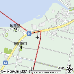 岐阜県美濃加茂市下米田町東栃井321周辺の地図