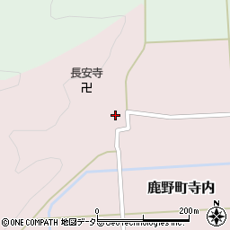 鳥取県鳥取市鹿野町寺内194周辺の地図
