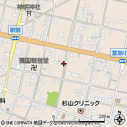 岐阜県加茂郡富加町羽生1477-23周辺の地図