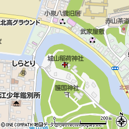 島根県松江市殿町477周辺の地図