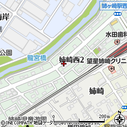 千葉県市原市姉崎西周辺の地図
