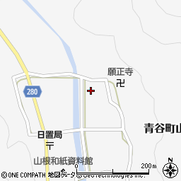 鳥取県鳥取市青谷町山根636周辺の地図