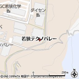 福井県三方上中郡若狭町若狭テクノバレー周辺の地図
