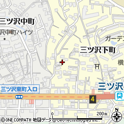 神奈川県横浜市神奈川区三ツ沢下町9-42周辺の地図