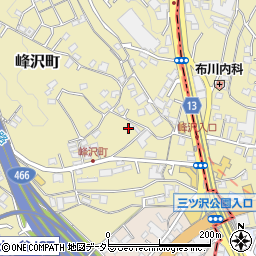 神奈川県横浜市保土ケ谷区峰沢町154周辺の地図