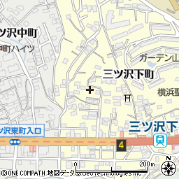 神奈川県横浜市神奈川区三ツ沢下町9-5周辺の地図