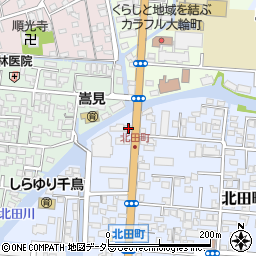 島根県松江市北田町37周辺の地図