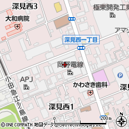 岡野電線株式会社　総務部周辺の地図