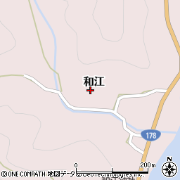 京都府舞鶴市和江507周辺の地図