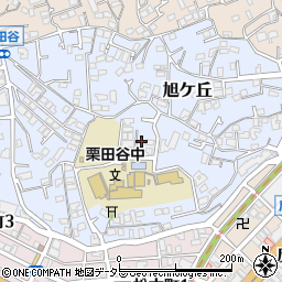 神奈川県横浜市神奈川区旭ケ丘18-21周辺の地図