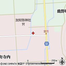 鳥取県鳥取市鹿野町寺内139周辺の地図