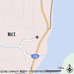 京都府舞鶴市和江551-1周辺の地図