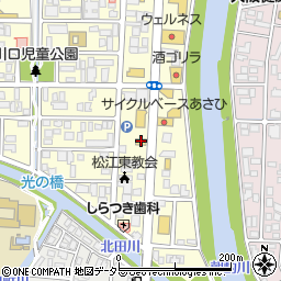 島根県松江市学園1丁目16-38周辺の地図