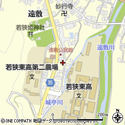 福井県小浜市遠敷71周辺の地図