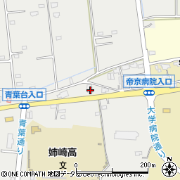 千葉県市原市姉崎2586-1周辺の地図