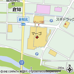 ライトオン岐阜マーゴ店周辺の地図