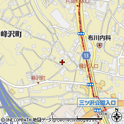 神奈川県横浜市保土ケ谷区峰沢町151周辺の地図