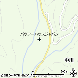バウアーハウスジャパン周辺の地図