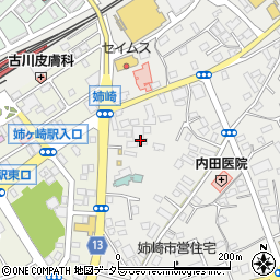 千葉県市原市姉崎593周辺の地図