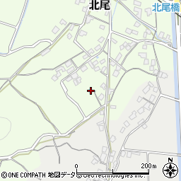 鳥取県東伯郡北栄町北尾221周辺の地図