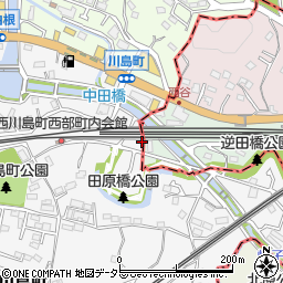 神奈川県横浜市旭区西川島町86-21周辺の地図