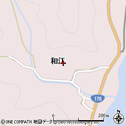 京都府舞鶴市和江521周辺の地図