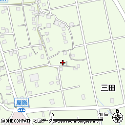 神奈川県厚木市三田2358周辺の地図