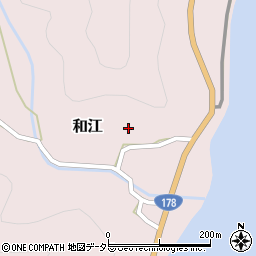 京都府舞鶴市和江533周辺の地図