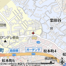 神奈川県横浜市神奈川区三ツ沢下町15-5周辺の地図