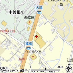 カムイオート富士吉田店周辺の地図