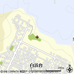 京都府舞鶴市白浜台周辺の地図