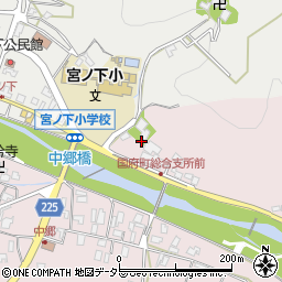 鳥取県鳥取市国府町町屋304周辺の地図