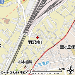 ハイムヤスイ・弐番館周辺の地図